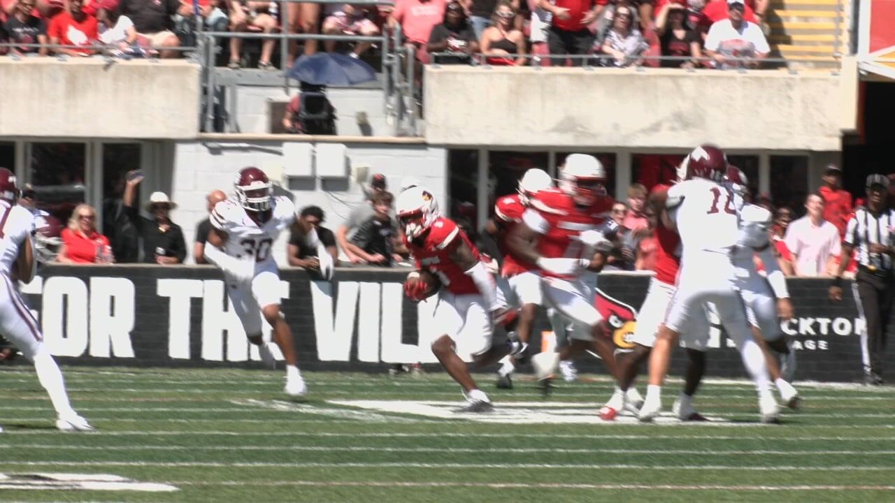 Louisville steamrolls EKU 51-17 in season-opener